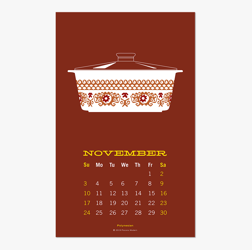 2019 Pyrex November - Illustration, HD Png Download