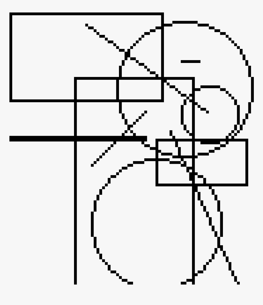 Pixelated Circle , Png Download - Beer Glass Cross Stitch Pattern, Transparent Png