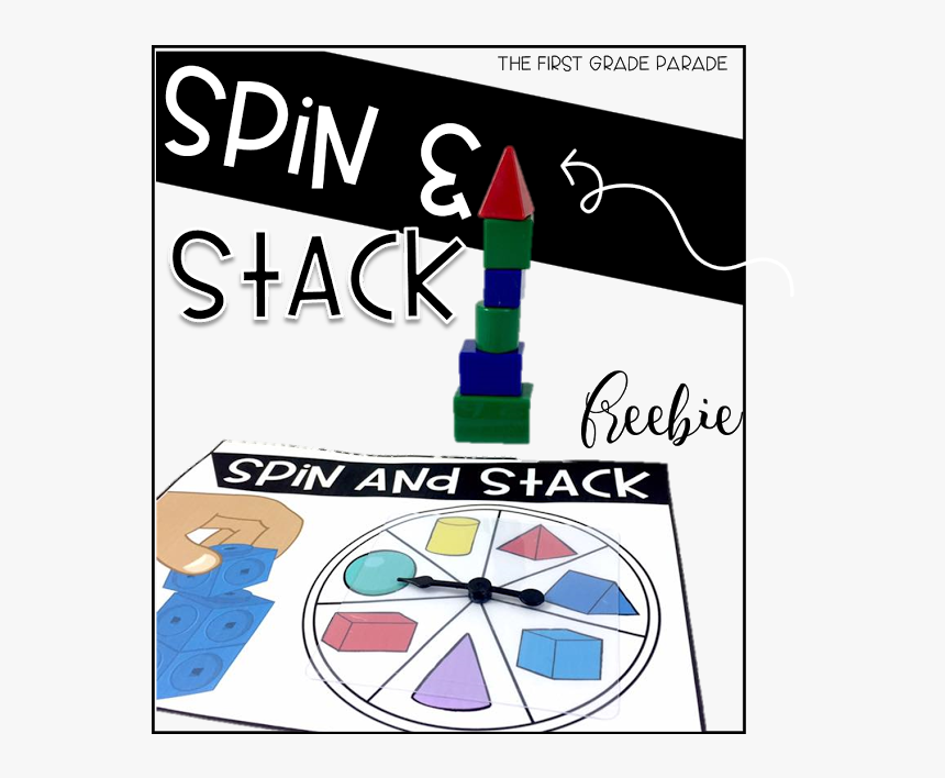 Spin And Stack 3d Shapes, HD Png Download