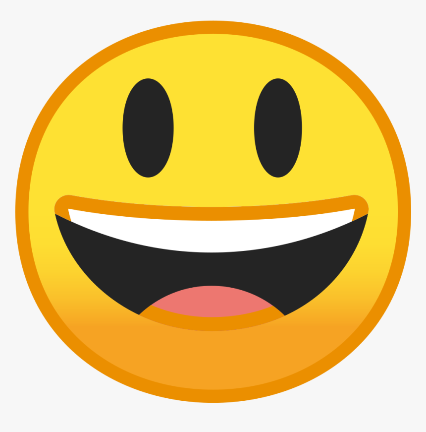 Grinning Face With Big Eyes Icon - Grinning Face With Big Eyes Emoji, HD Png Download