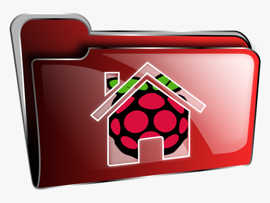 Raspberry Pi Folder Icon, HD Png Download