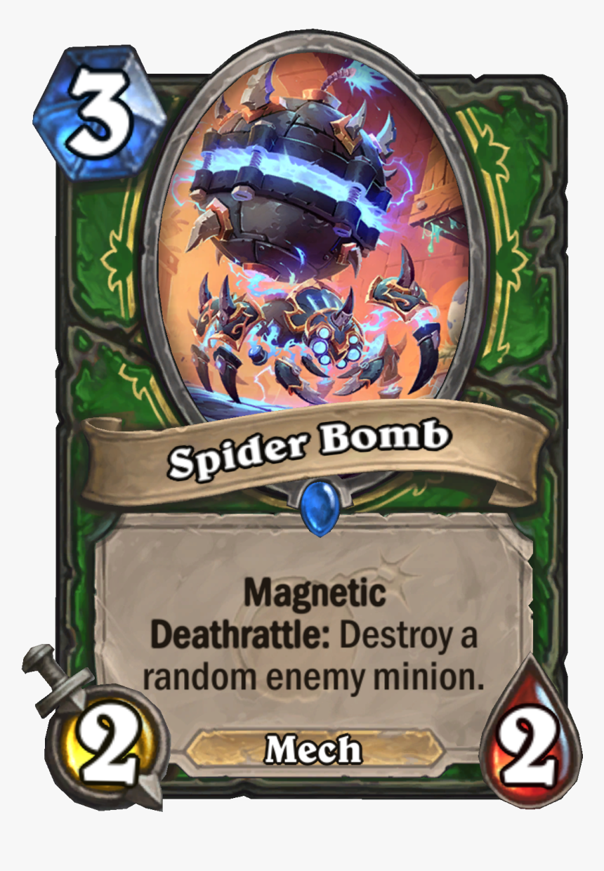 Spider Bomb Hearthstone, HD Png Download