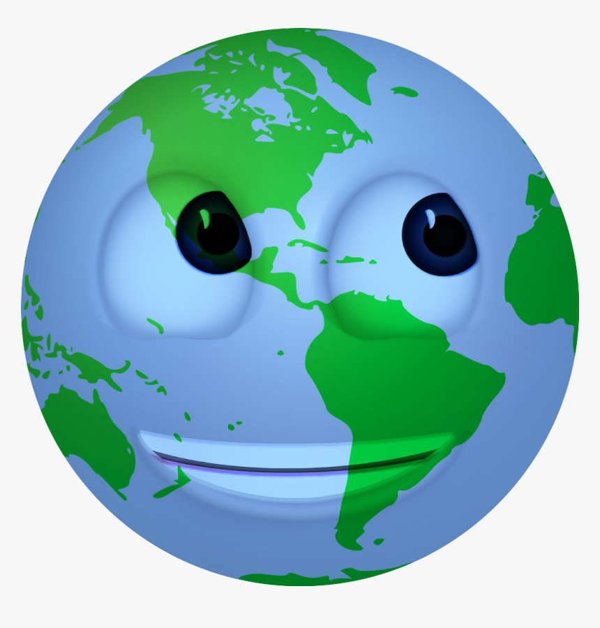 #globe #world #emoji #smiley #emoticon #ninagarman, HD Png Download