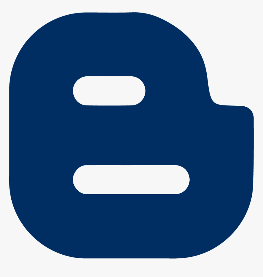 Blue Blogger, HD Png Download