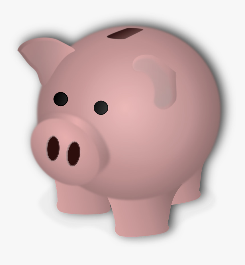 Pig, Savings Box, Animal, Money, Storage, Cute - Pig Money Box Png, Transparent Png