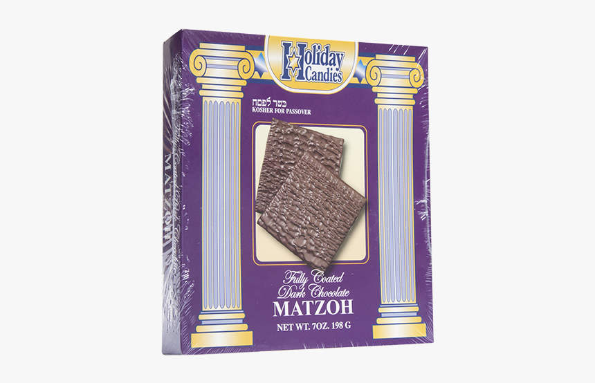Holiday Candies Fully Coated Dark Chocolate Matzoh - Chocolate, HD Png Download