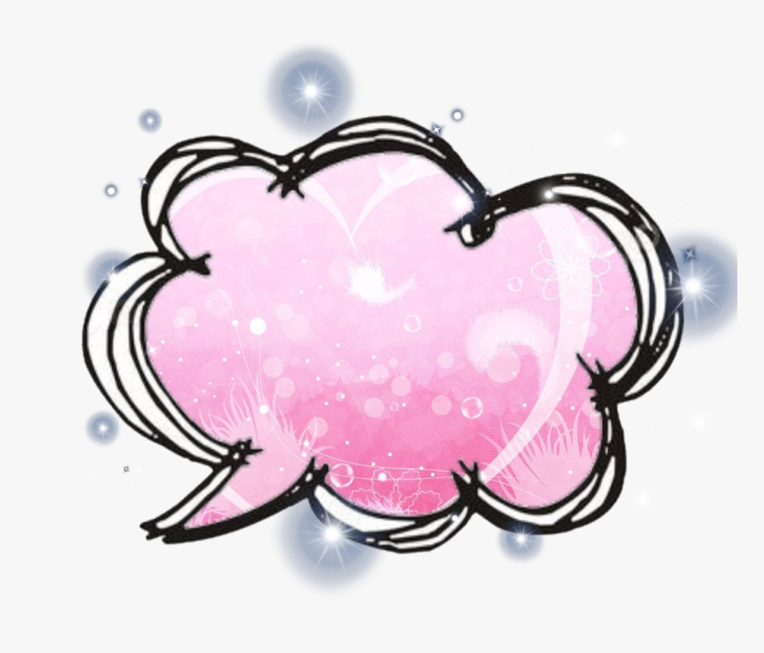 #callout #pink #sparkle, HD Png Download
