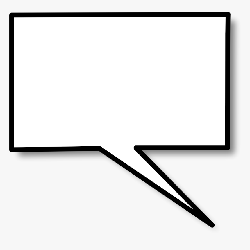 Clipart Explosion Callout - Square Text Box Png, Transparent Png