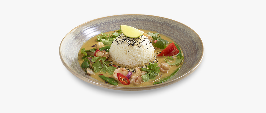 High Angle Picture Of Our Ebi Raisukaree Dish On A - Prawn Raisukaree Wagamama Calories, HD Png Download