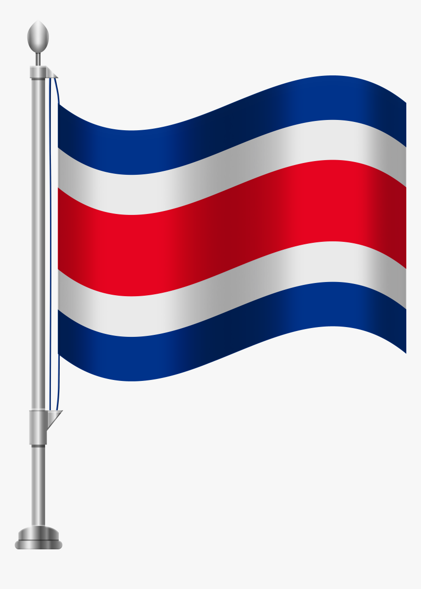 Costa Rica Flag Png Clip Art, Transparent Png