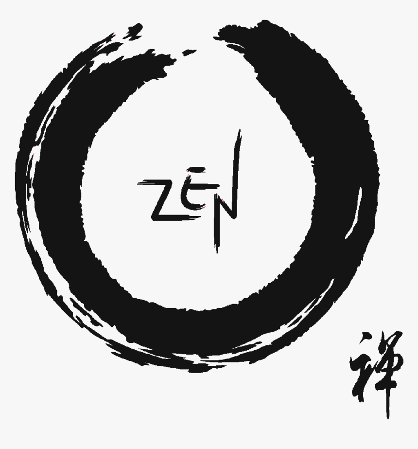 Heart Suttra Zen Meditation - Zen Circle, HD Png Download