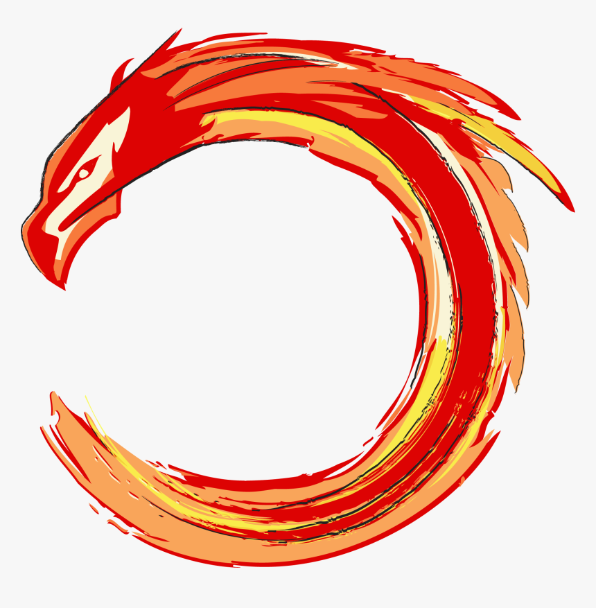 What Does The Logo Mean - Phoenix In A Circle, HD Png Download