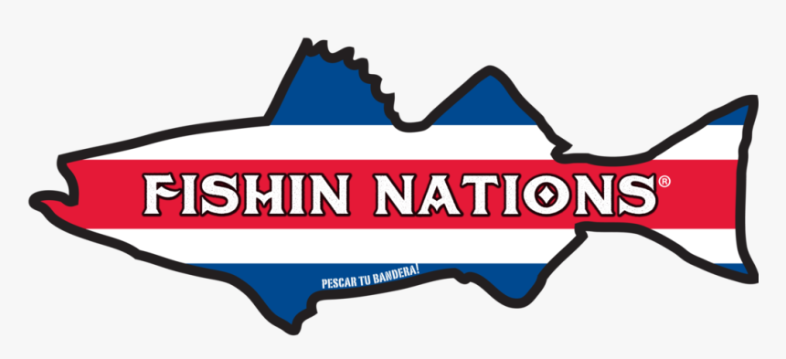 Costa Rica Fishin Nations Sticker, HD Png Download