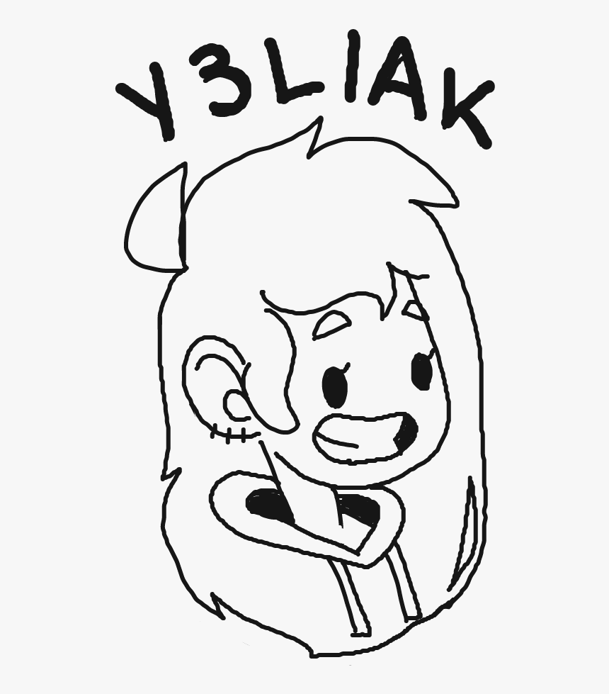 First Panel In Present Drawn In Our Free Online Drawing - Cartoon, HD Png Download