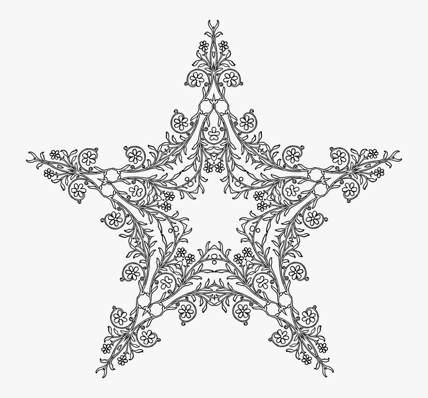 Transparent Snowflake Clipart Transparent Background - Holidays Mandala Png, Png Download