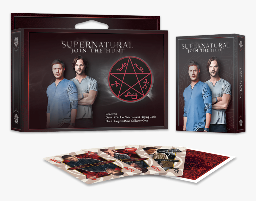Supernatural Playing Cards, HD Png Download