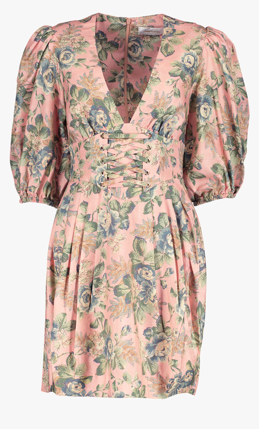 Tempest Lace Up Dress Rouge Desert Rose - Day Dress, HD Png Download