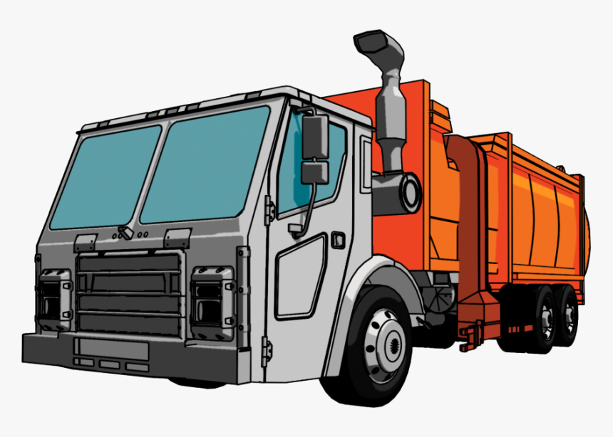 Refuse Truck - Garbage Trucks Transparent, HD Png Download