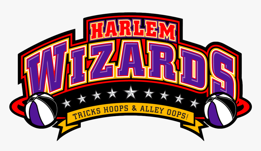 Harlem Wizards Basketball - Harlem Wizards Logo, HD Png Download