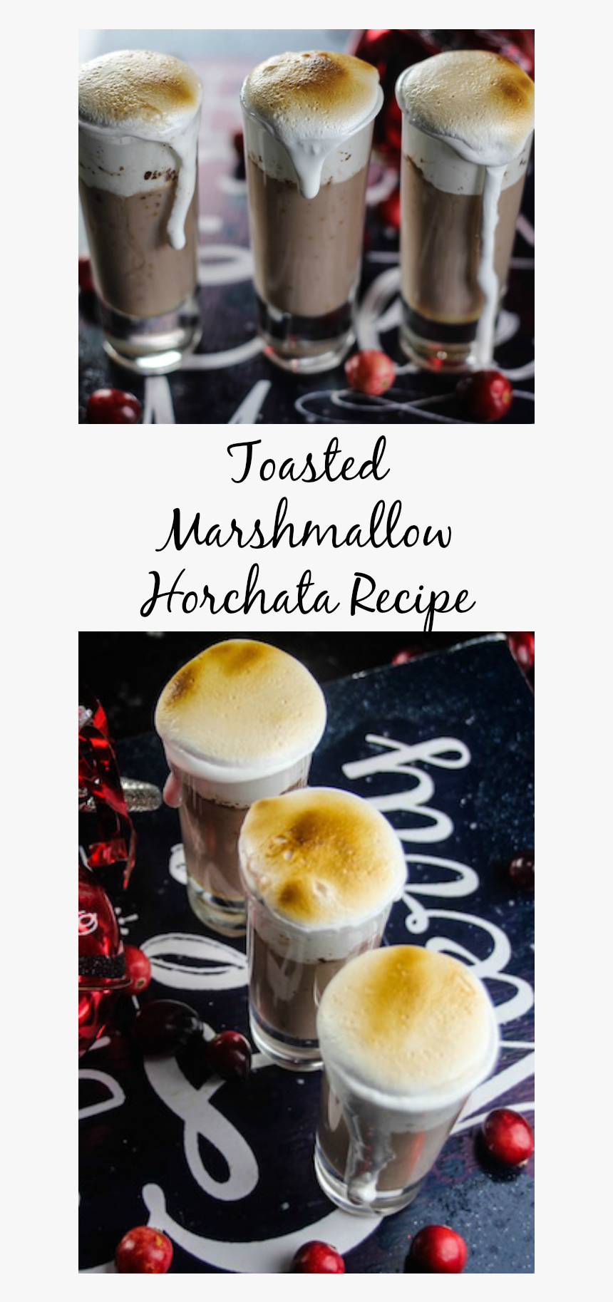 This Toasted Marshmallow Horchata Recipe Is The Perfect - Heeren Van Sonoy, HD Png Download