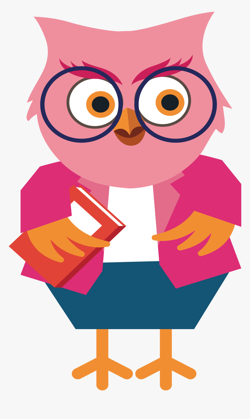 The Doctor Clipart Owl - Owl Teacher Clipart, HD Png Download
