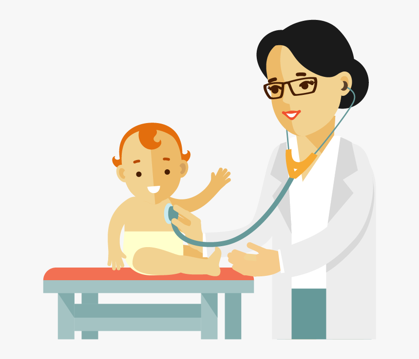 Pediatrician Doctor Clipart, HD Png Download