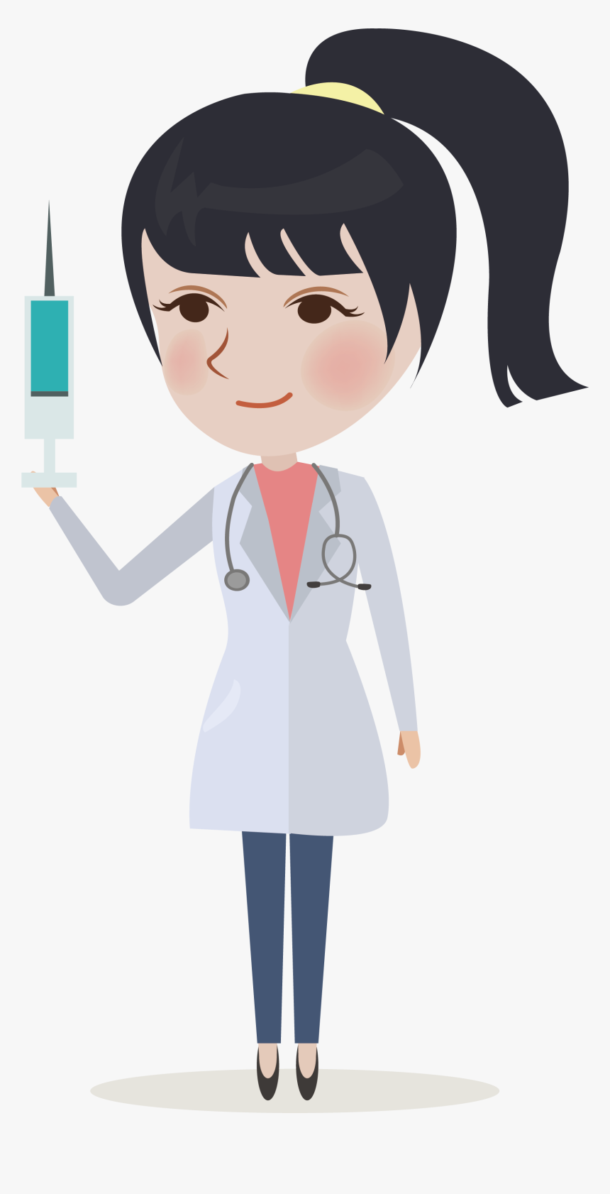 Illustration A Doctor - Médica Clipart Png, Transparent Png