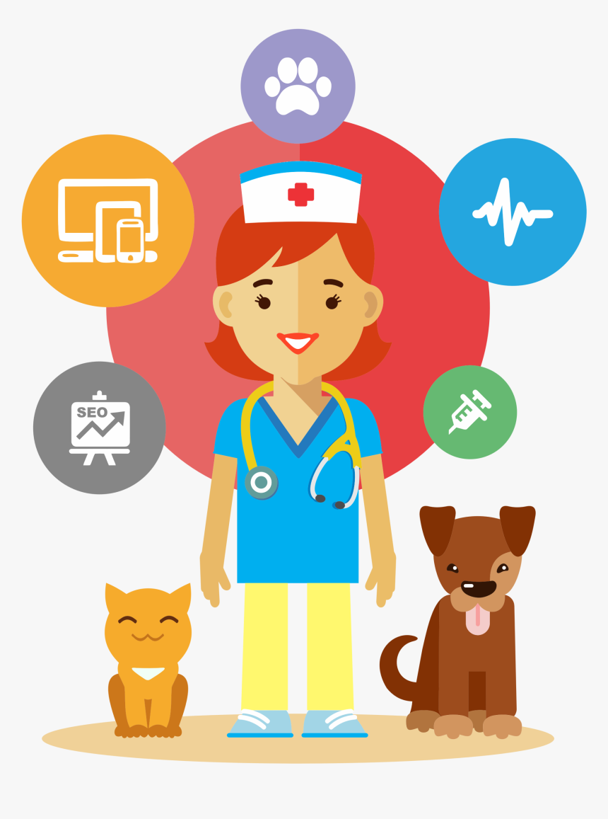 Horse Dog Veterinarian Clip Art - Veterinarian Clipart Png, Transparent Png