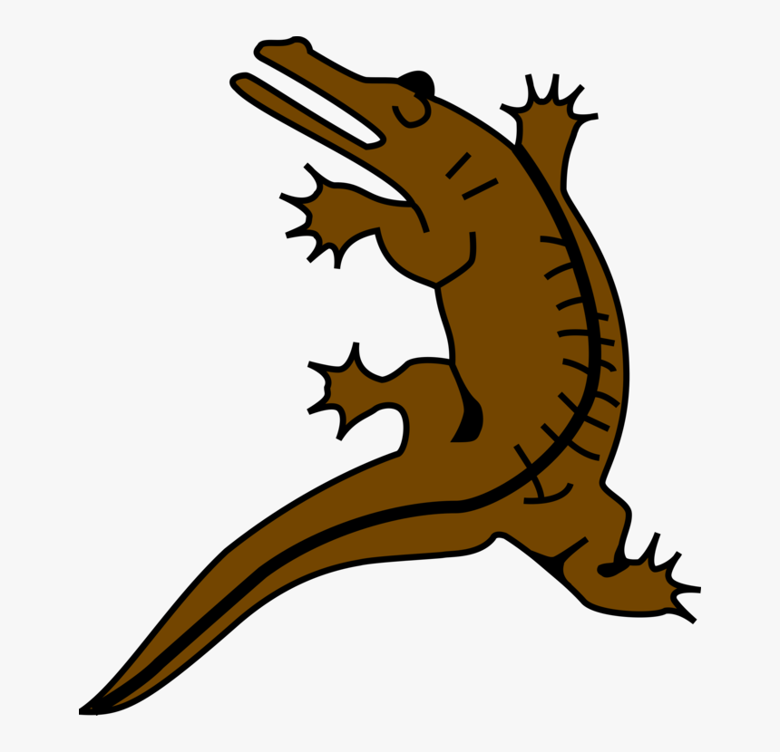 The Doctor Clipart Alligator - Crocodile Coat Of Arms, HD Png Download
