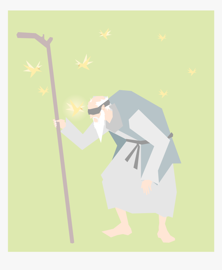 Old Man, Prophet Of Old Gods Clip Arts - Illustration, HD Png Download