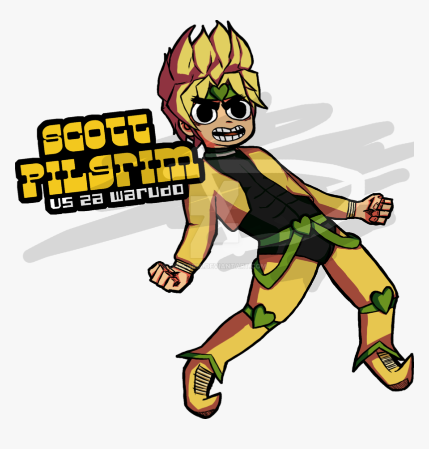 Transparent Za Warudo Png - Scott Pilgrim Vs The World Jojo, Png Download