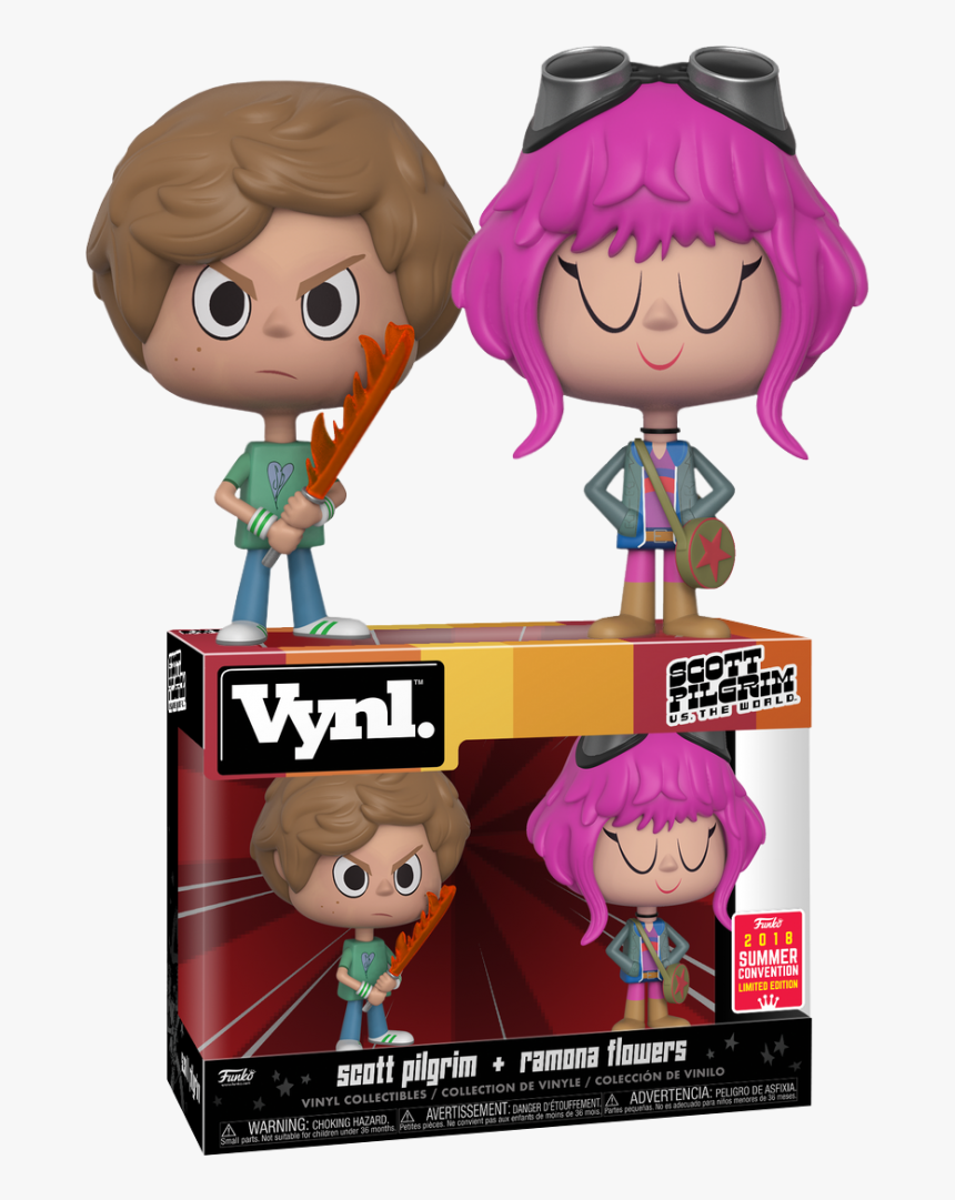 Scott Pilgrim Vynl Funko, HD Png Download