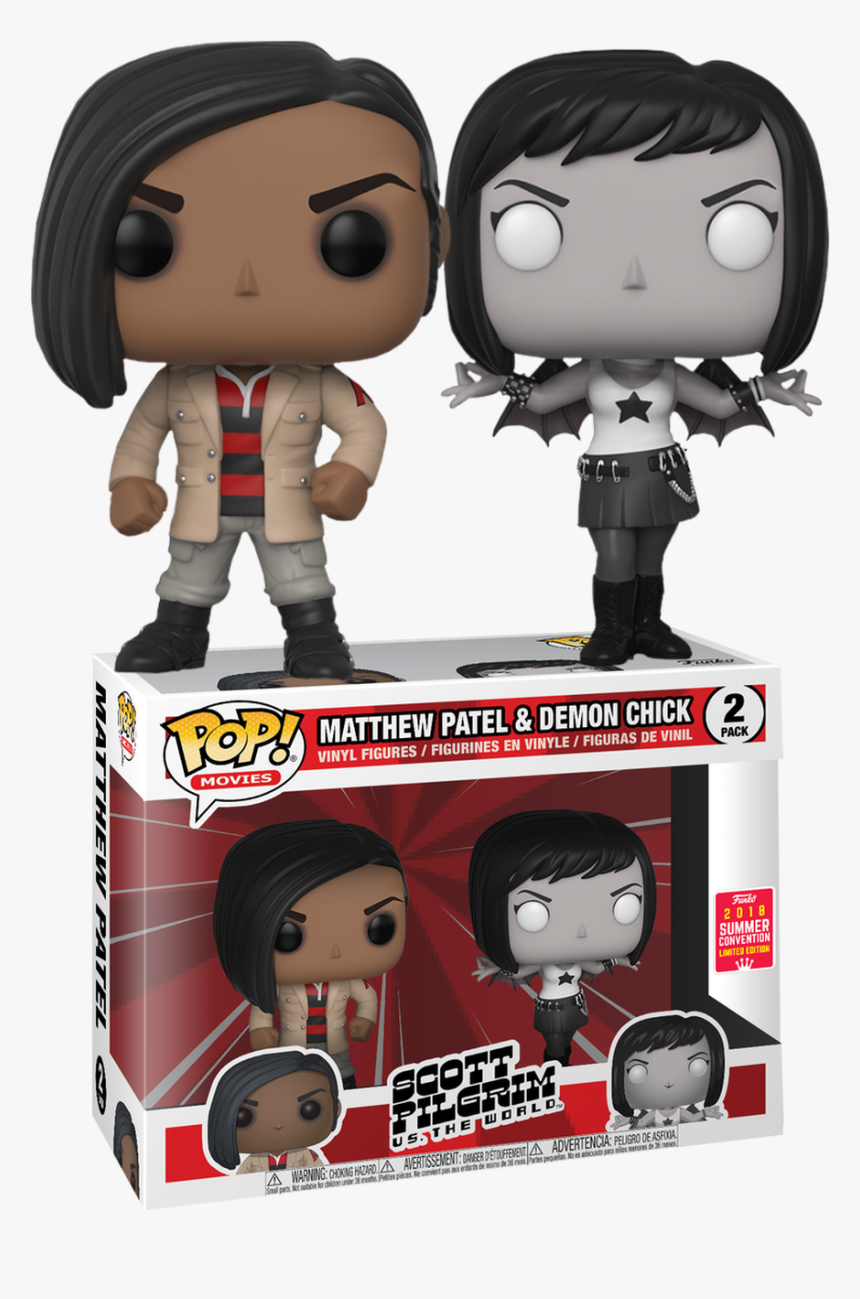 Scott Pilgrim Vs - Scott Pilgrim Vs The World Funko Pops, HD Png Download