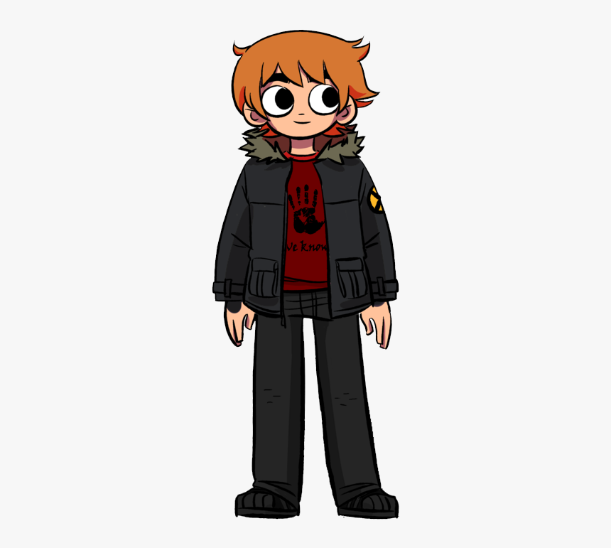 Scott Dark Brotherhood T - Dark Scott Pilgrim, HD Png Download