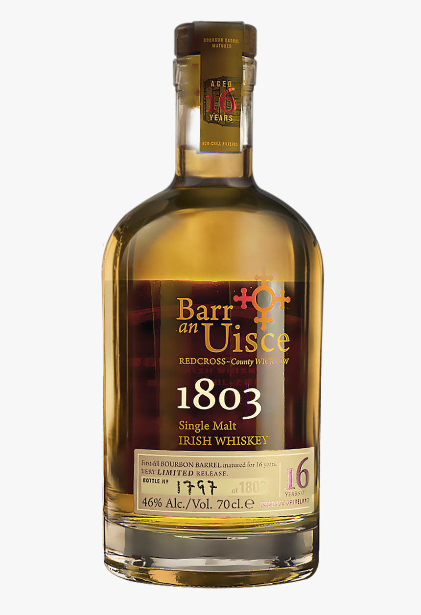 Whiskey Drawing Jameson Bottle - Wicklow Rare Smallbatch Irish Whiskey, HD Png Download