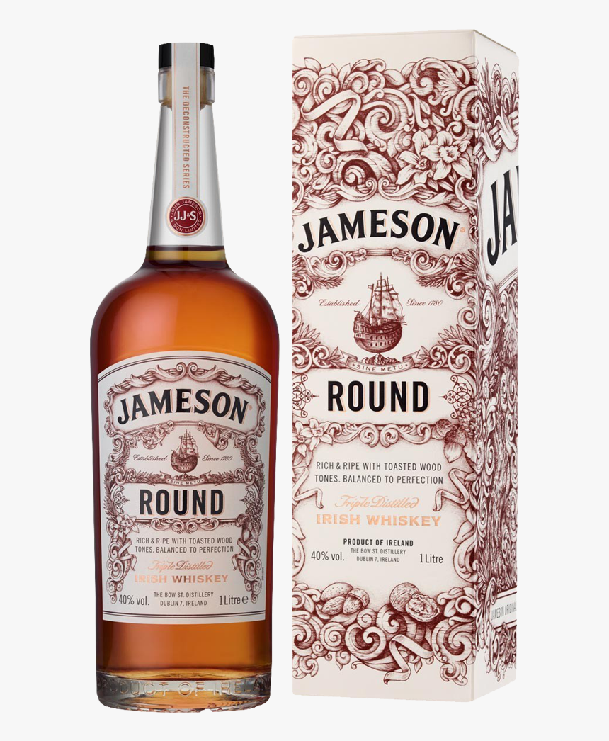 Jameson Deconstructed Round Irish Whiskey 40% 1,0l - Jameson The Deconstructed Series Round, HD Png Download