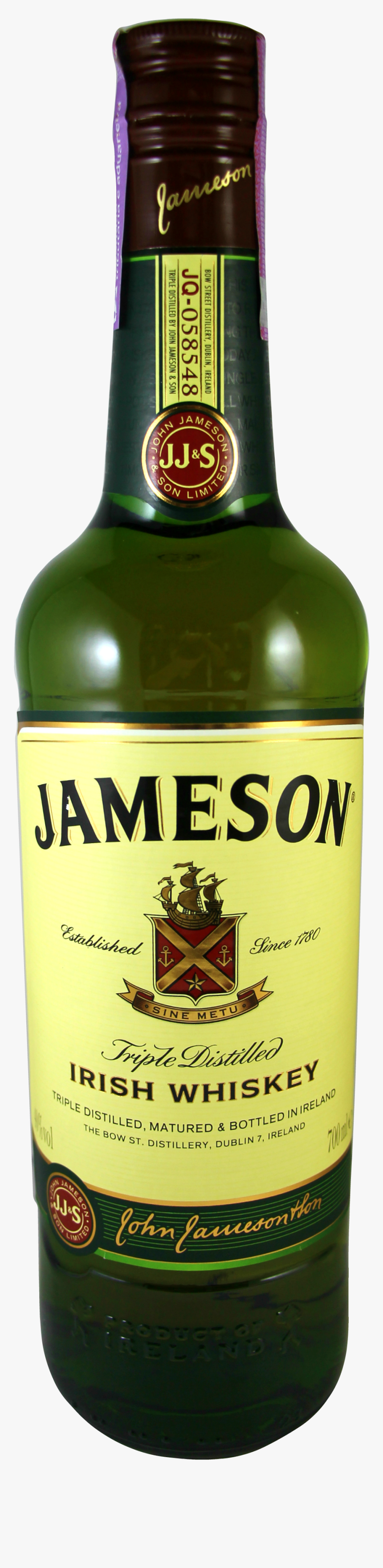 Jameson Irish Whiskey, HD Png Download