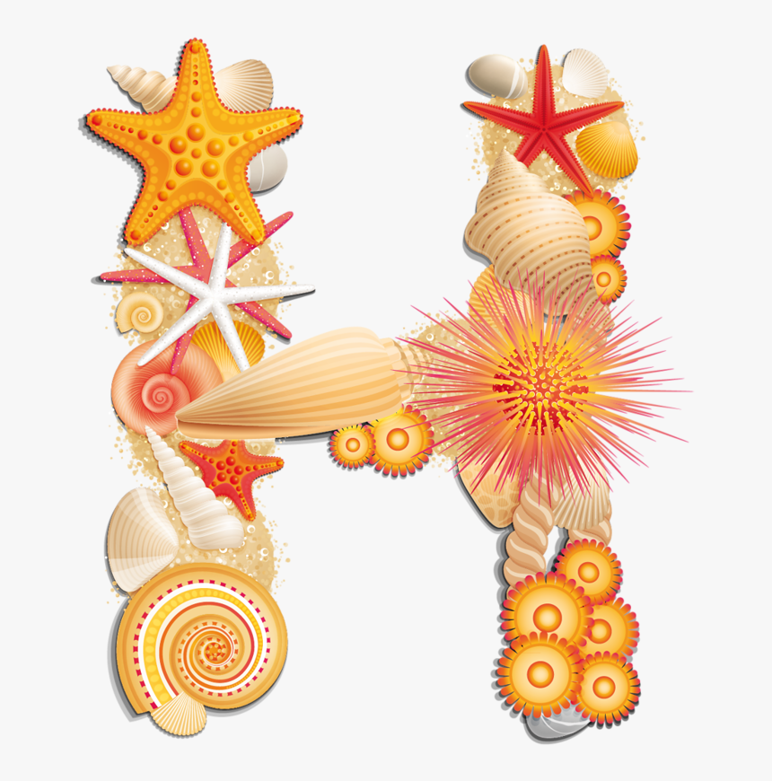 Beach Letter H - Beach Letter Png, Transparent Png