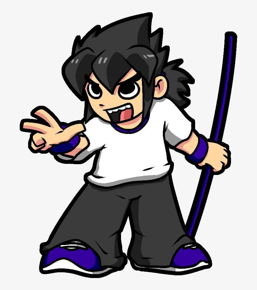 Shiro Scott Pilgrim - Cartoon, HD Png Download