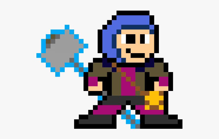 Mega Man Standing Sprite, HD Png Download