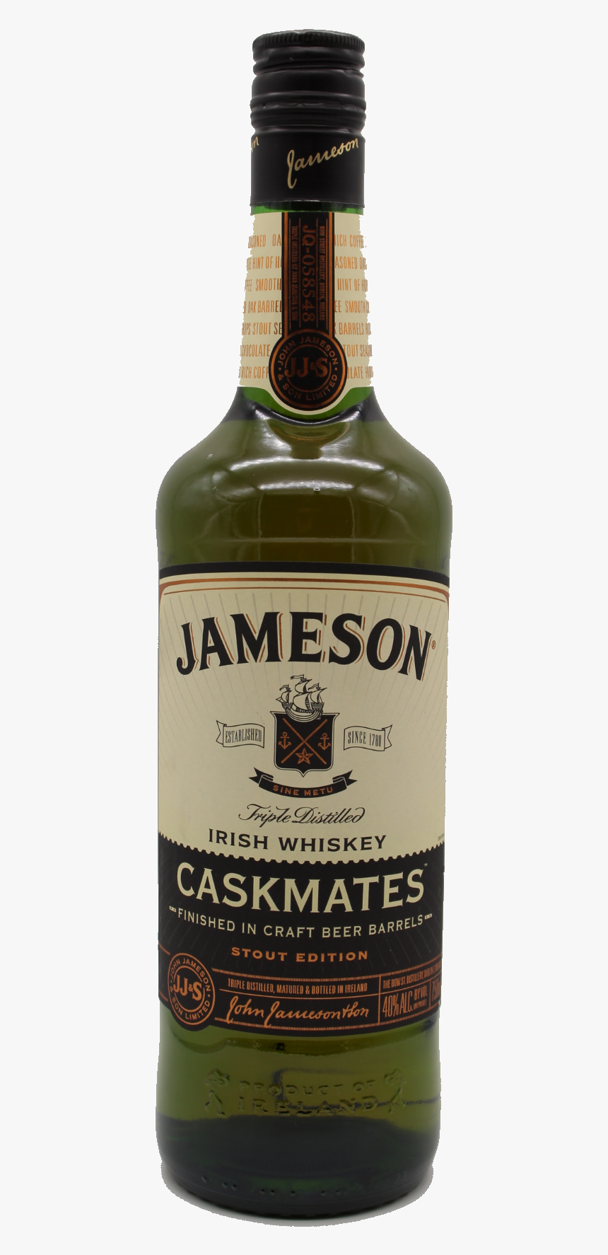 Jameson Irish Whiskey, HD Png Download