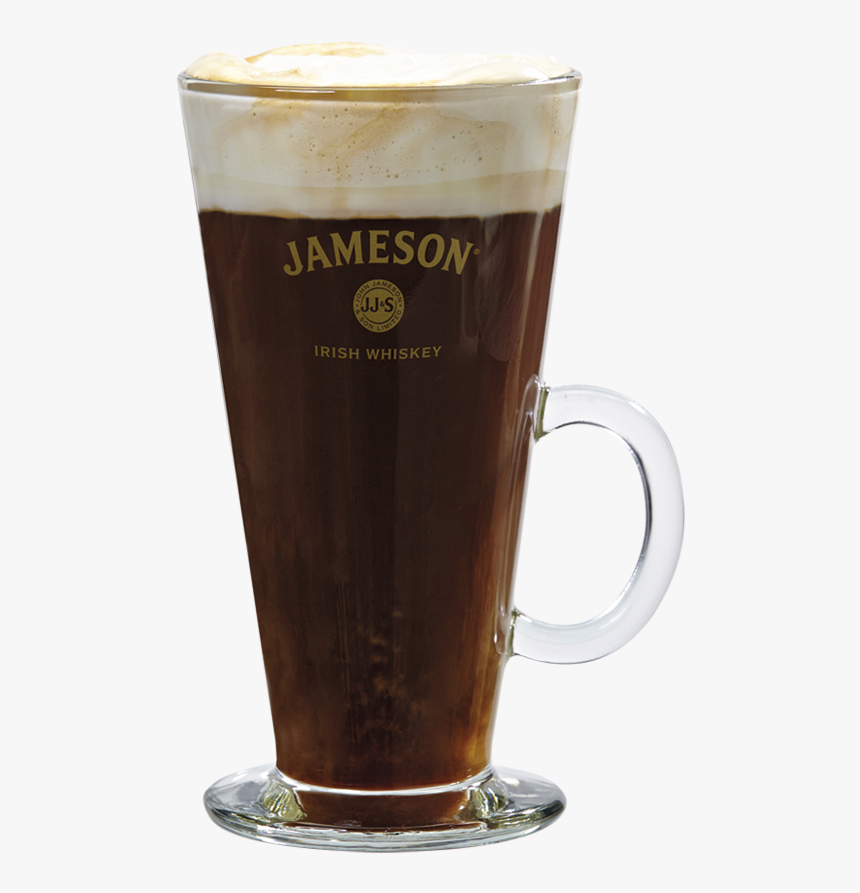 Jameson Irish Coffee Branded Glass Drink - Jameson Whiskey, HD Png Download