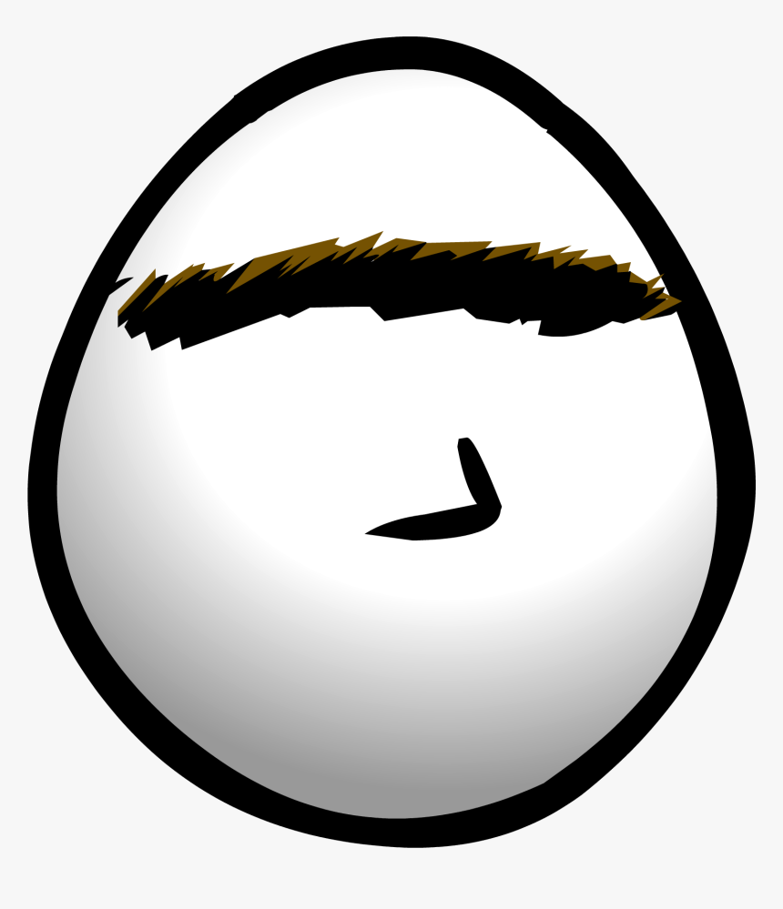 Club Penguin Wiki - Unibrow Clipart, HD Png Download