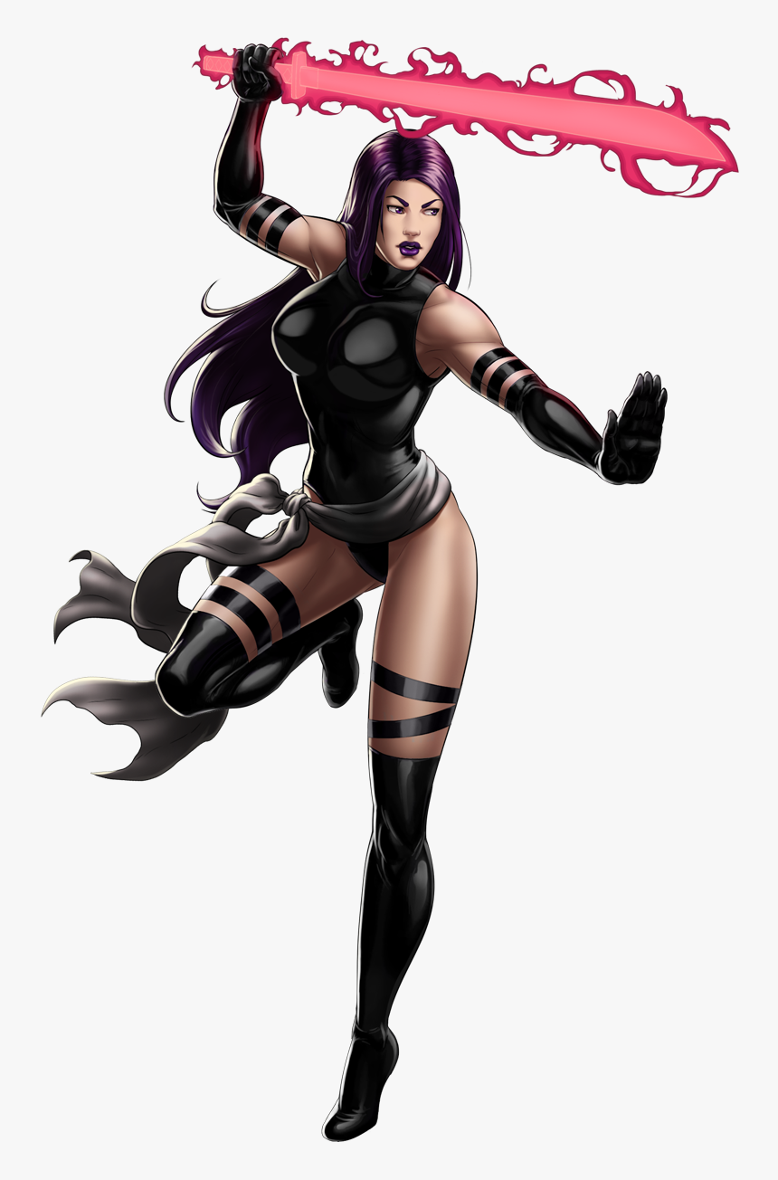 Marvel Avengers Alliance Psylocke X Force - Psylocke Marvel Png, Transparent Png