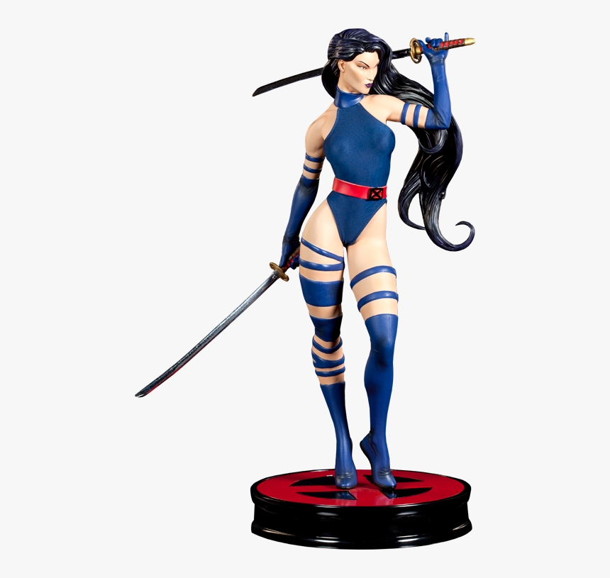 Psylocke Statue, HD Png Download