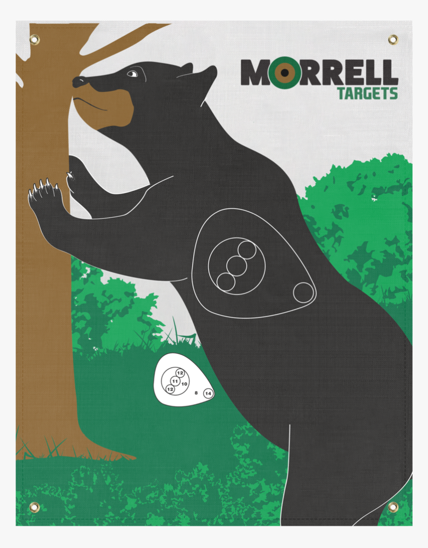 Standing Bear Polypropylene Archery Target Face - Poster, HD Png Download