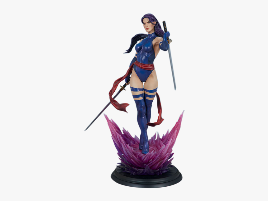 X-men Psylocke Premium Format Statue, HD Png Download