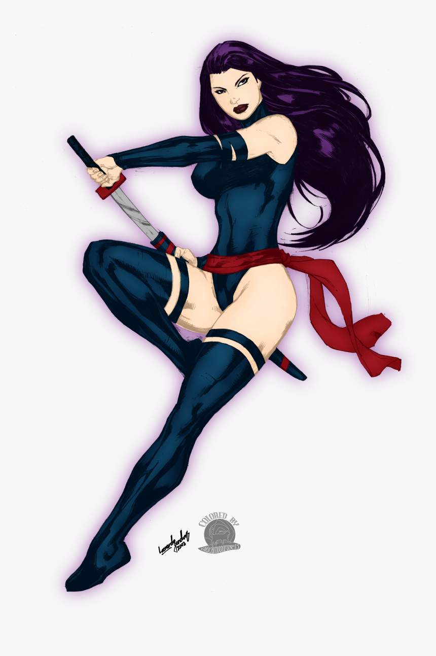 Comic Book Psylocke, HD Png Download