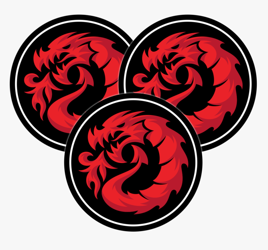 Round Dragon Logo, HD Png Download