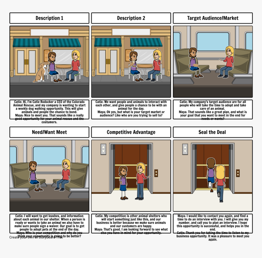 Storyboard Business Pitch, HD Png Download